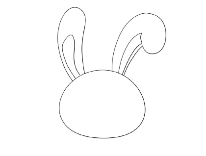 兔子簡筆畫