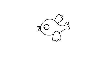 小鳥怎麼畫
