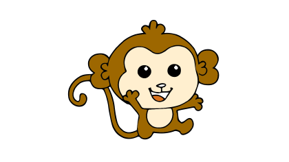 猴子怎麼畫