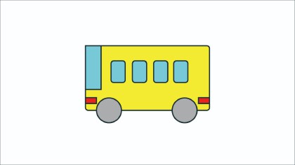 公共汽車怎麼畫