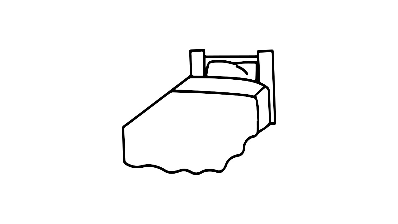 怎麼畫床