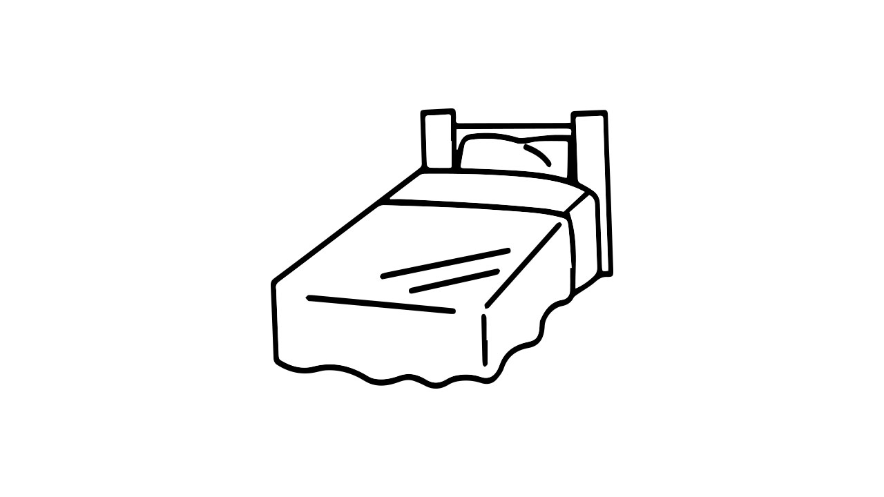 怎麼畫床