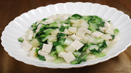 青菜和豆腐能一起吃嗎