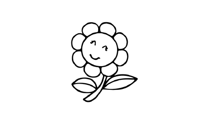 怎麼畫太陽花簡筆畫