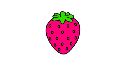 草莓怎麼畫