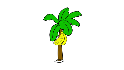 香蕉樹怎麼畫