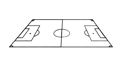 足球場怎麼畫