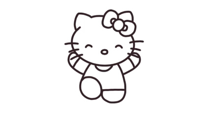 kt貓怎麼畫
