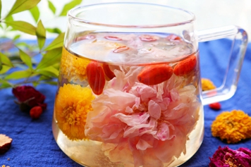 玫瑰花枸杞子菊花泡茶的功效與作用、禁忌和食用方法