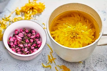 桃菊花茶的功效與作用、禁忌和食用方法