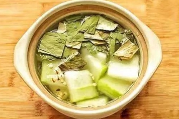 冬瓜皮荷葉茶的功效與作用、禁忌和食用方法