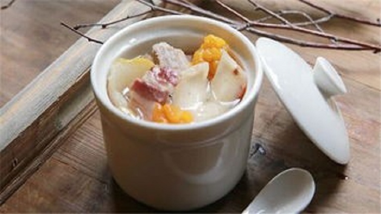 山藥雪梨湯的功效與作用、禁忌和食用方法