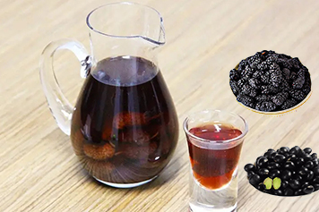 桑葚加黑豆泡酒的功效與作用、禁忌和食用方法