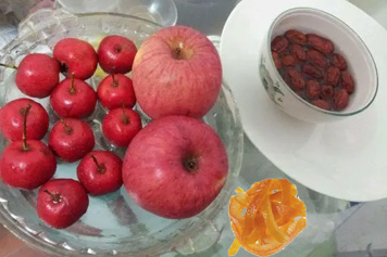 蘋果山楂紅棗陳皮水的功效與作用、禁忌和食用方法