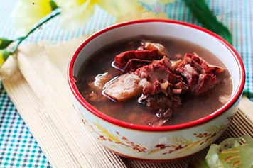 排骨紅豆湯的功效與作用、禁忌和食用方法